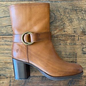 Frye Addie Harness Mid Boots-  worn once